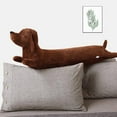 thumbnail image 4 of KDFWDM 43" Dog Stuffed Animals Plush Pillow Toys Stuffed Dog Animal Body Pillow Sleeping Hugging Long Pillows Home Decoration for Kids Christmas, 4 of 6