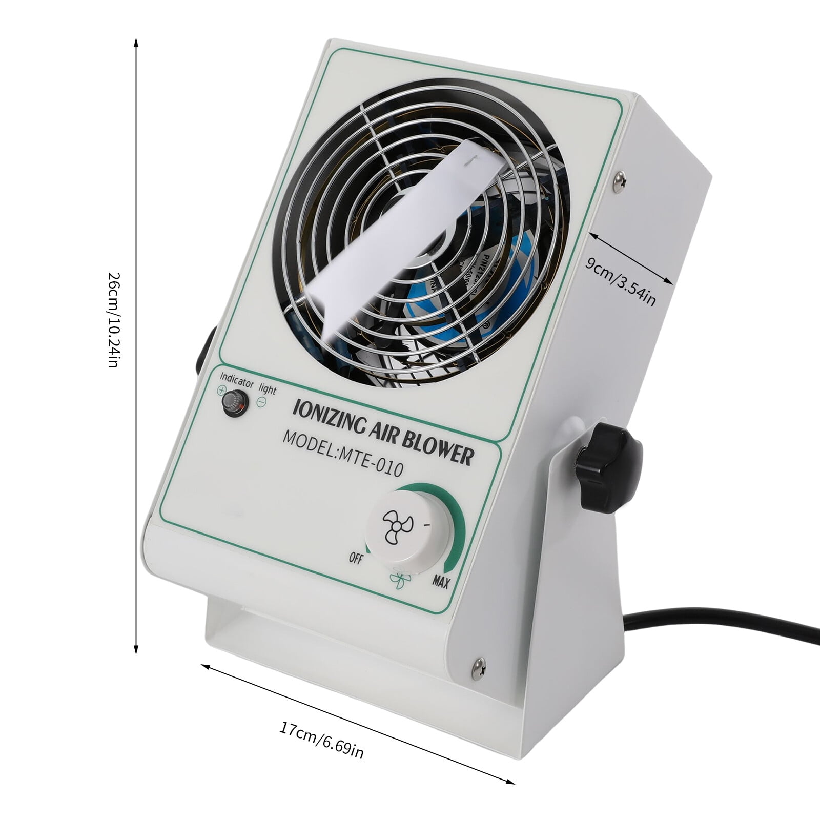 Ionizing Fan, Ionizing Air Blower, Ionizing Air Blower Fan for Households, Production Lines, Assembly Lines, Electronic Maintenance