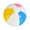 C, variant on Colorful PVC Inflatable Beach Ball for Pool Party – 12 Inch Classic Air Ball for Summer Water Games – Single