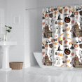 thumbnail image 2 of Halloween Decoration Pattern Shower Curtain 72"x72" ,Bathroom Decorative Shower Curtains Set with 12 Hooks,Modern Waterproof Washable Shower Curtain, 2 of 6