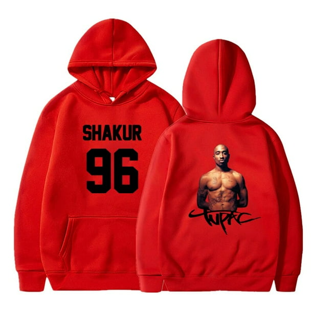 Sudadera con capucha de Gangsta Rap 2Pac para hombre y mujer, abrigo informal de moda, Sudadera con capucha de Hip Hop Gangsta 2Pac Tupac Shakur, ropa y2k xuanjing unisex