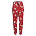 thumbnail image 5 of Women's Sweatpants, Christmas Santa Cartoon Snowman A Baggy Sweatpants Joggers for Women, Fall Outfits for Women 2024 Lounge Yoga Athletic Workout Pants with Pockets, 5 of 7