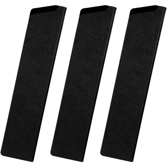 XYJ 3 Pcs/ensemble Manchons de Sécurité, Protège-Bordures Universels pour Couteau de Cuisine 10 Pieds', Étui de Protection de Couteau Noir en ABS, Protège-Lames, Housses Ou Manchons de Couteaux de Chef