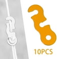thumbnail image 1 of Ajustador de cuerda de tienda Sharpla 10Pcs 42X15mm, 1 of 8