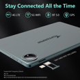 thumbnail image 3 of Tablet Android 14 de 10 pulgadas, tableta celular 4G, Octa-Core, 128 GB de almacenamiento + 14 (8+6) GB de RAM/ 1 TB ampliable, WiFi 5G, batería de 8000 mAh, Bluetooth 5.0, cámara de 13 MP+8 MP, table, 3 of 5