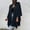 Black Coat for Winter, variant on XPMWRP Women's Cape Solid Color Coat Long Sleeve Open Front Cardigan Jacket Casual Lapel Outerwear Oversized Trench Clothes Beige XXXXXL
