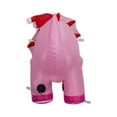 thumbnail image 5 of 25 in Festive Triceratops Christmas Airblown Yard Inflatable, Pink, by Holiday Time, 5 of 6
