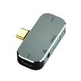 thumbnail image 1 of Hub USB tipo c Transferencia de datos multifuncional Estación de acoplamiento compatible con HDMI Convertidor Adaptador de herramienta Accesorios Tipo 2 Tipo 1Porcelana Deng Xun unisex, 1 of 2