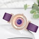 thumbnail image 5 of Pulseras para mujer, regalos para mujer LINJIE Reloj de cuarzo de moda para mujer Reloj con correa de cuero Reloj analógico Conjunto Reloj de aleación, 5 of 5