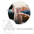 thumbnail image 4 of 30 Uds. Insertos de bolas de sonajero caja de sonajero muñeca de reparación fabricante de ruido inserto sonajero reemplazar campana accesorios de marionetas de animales para bebé mascota muñeca de mar, 4 of 5