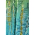 thumbnail image 5 of Sakkas Ombre Floral Tie Dye Tank Sheath Caftan Cotton Dress - Green - One Size, 5 of 5