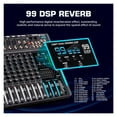 thumbnail image 2 of Forket 99 DSP FP-10 Mixer DJ Controller 10 Channels Reverb Recording Mixing With Bluetooth 5.0 Professional Performance, 2 of 6