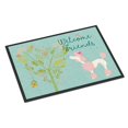 thumbnail image 1 of Carolines Treasures BB7613JMAT Tapis d'Intérieur Ou d'Extérieur Caniche Rose, 24 x 36 Po., 1 of 4