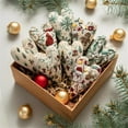 thumbnail image 3 of Embroidery Christmas Ornament Kits, Hand Embroidery Tree Hanging Ornament, DIY Heart Embroidery Christmas Decoration Cross Stitch Kit with Needles, 3 of 8