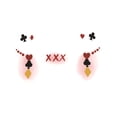 thumbnail image 1 of Promotion!Pegatinas para ojos de cara de Halloween,delineador de ojos,pegatinas temporales, pegatinas para mujeres y niñas, disfraz de Halloween, accesorios de ropa para Cosplay, fiesta, 1 of 3