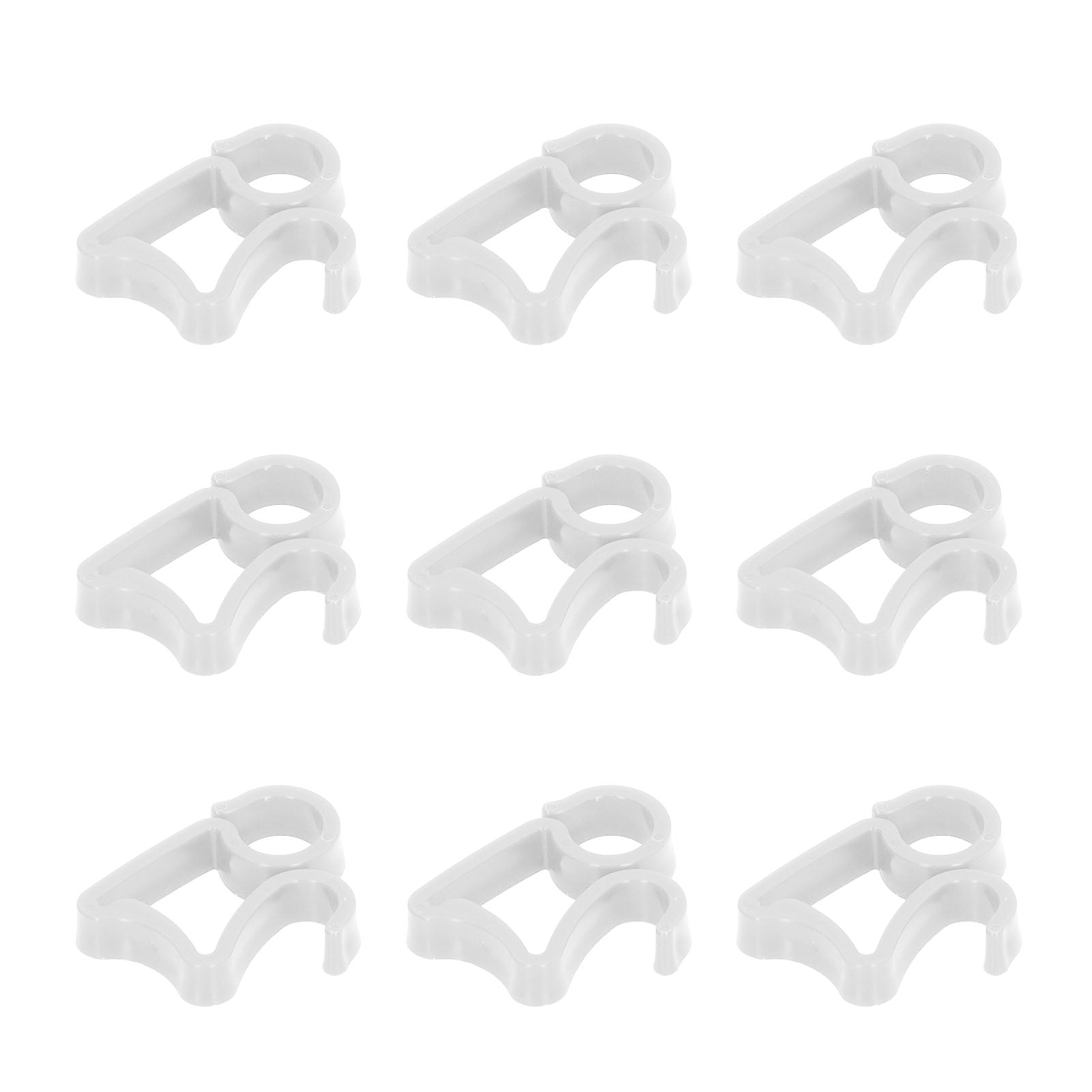 Holiday Light Clips, 150pcs Plastic Reusable Christmas Gutter Light