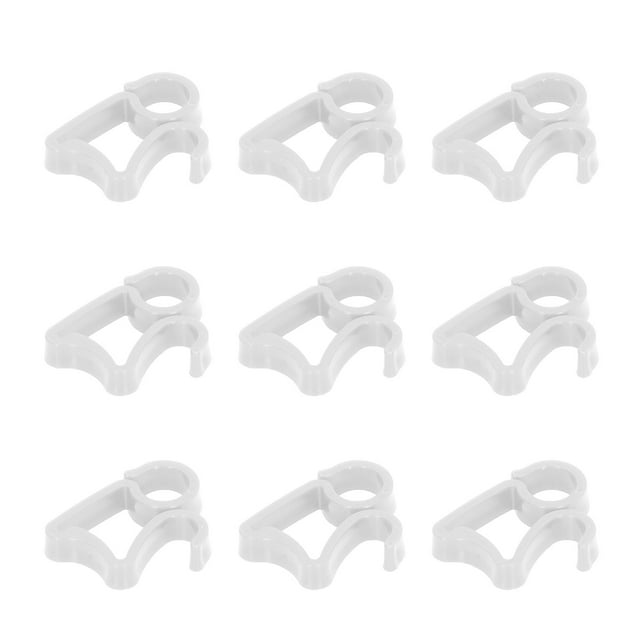 Holiday Light Clips, 150pcs Plastic Reusable Christmas Gutter Light