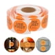 thumbnail image 3 of 4 rollos de adhesivo, use las primeras etiquetas de inventario, use las primeras pegatinas, pegatinas redondas pequeñas, etiquetas adhesivas para alimentos, 3 of 7