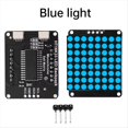thumbnail image 4 of 8X8 LED Matrix Module HT16K33 Interface LED Dot Matrix Module Support Expansion Connection LED Electronic Screen C, 4 of 5