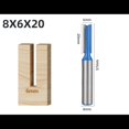 thumbnail image 3 of Juego de brocas para enrutador inferior de limpieza, herramienta de cepillado de superficies de carburo de doble flauta, diámetro de corte, 7 Uds., 3 of 5