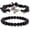 Black, variant on Amethyst Bracelet For Women Anxiety Amethyst Beaded Bracelets Butterfly Charms Healing Stone Layered Bracelet Gifts For Women