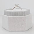 thumbnail image 3 of solitaire jewels 2.5CT Oval Solitaire Moissanite Engagement Ring For Women, 18K White Gold, 3 of 5