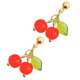 thumbnail image 1 of Cherry Dangle Earrings for Women Girls with Fashionable Design Multi Color Alloy, 1 of 4
