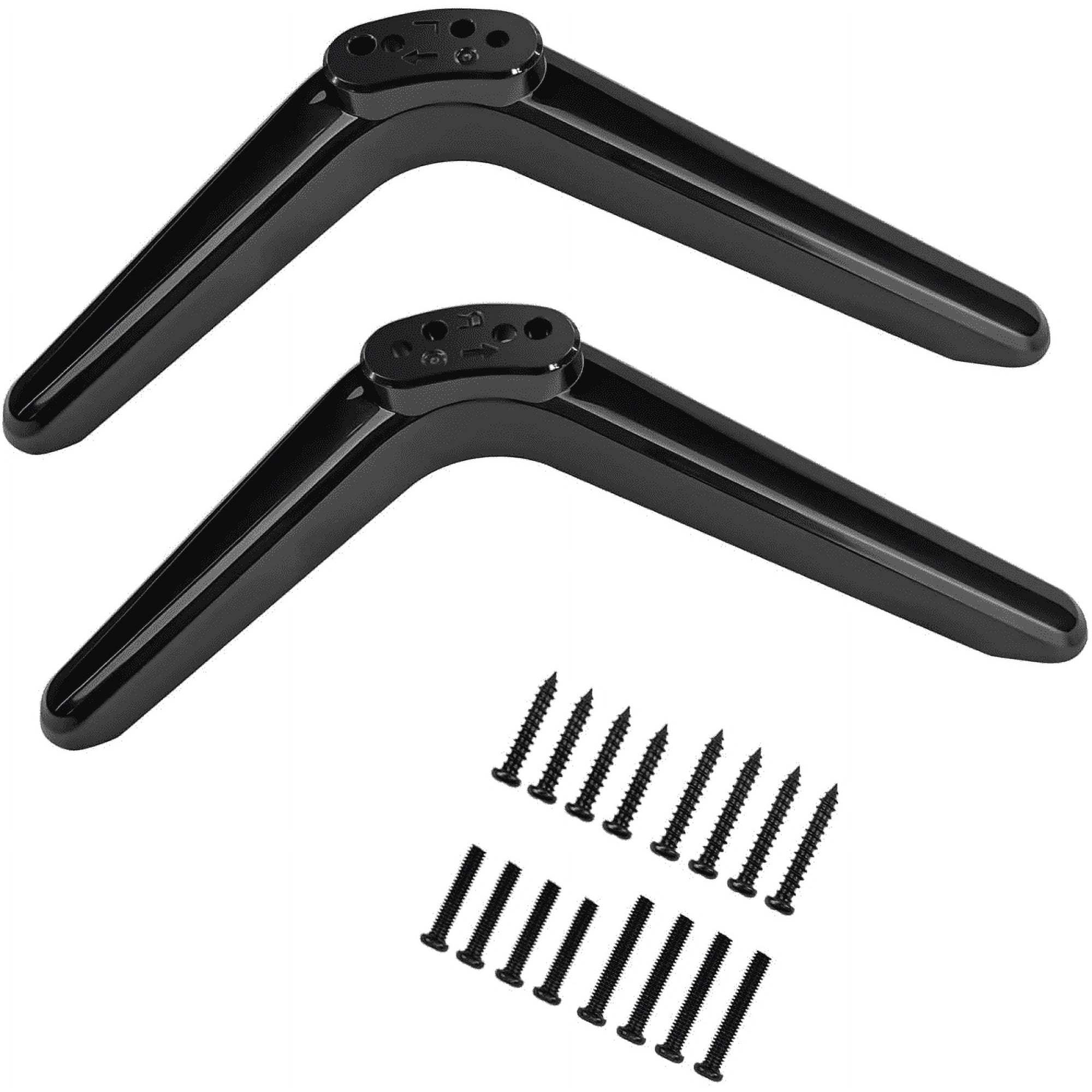 Pieds De Support TV Universels – Alliage D’aluminium – Pour écrans Plats 32 à 65″ – Charge 45 Kg – Antidérapants