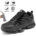 thumbnail image 1 of NIFOFISE Zapatos de Trabajo con Punta de Acero para Hombre y Mujeres-ligeros con Cojín de Aire Tenis de Seguridad, 1 of 7