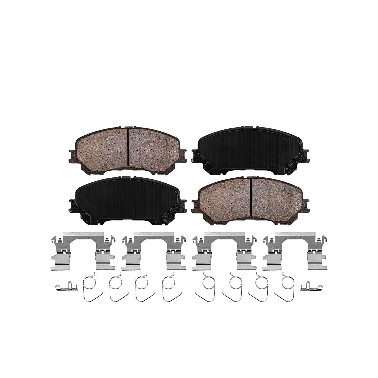 Detroit Axle - 8pc Brake Kit for 2018-2020 Nissan Rogue 2019-2021 Rogue Sport, 11.65" Front and 11.50" Rear Disc Brake Rotors Ceramic Brake Pads