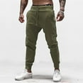 thumbnail image 2 of Mens Jogger Pants Mens Sweat Pants Men's Workout Active Pants Casual Running Bodybuilding Slim Fit Sweatpants, 2 of 4