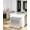 90L, variant on Rugerasy 0L/15.9 Gal Gallon Three-Compartment Pedal Stainless Steel Kitchen Recycling Trash Can with Odor Seal, Hands-Free Foot Operated Waste Bin for Home, Office