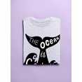 thumbnail image 3 of The Ocean Is Calling T-Shirt Men -Image by Shutterstock, Male 3X-Large, 3 of 4