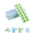 thumbnail image 3 of Silicone Hielo Cubo Bandeja Molde Tapa Clara Helado Maker Molds Moldes Placa De Hielo Beber Herramientas De Verano Para El Hogar 4 Unids / Set Fourone JJ24607, 3 of 7