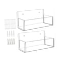 thumbnail image 4 of 2 organizadores de especias, estantes de pared transparentes y multifuncionales para condimentos. 152 cm x 7 cm x 74 cm, 4 of 9