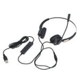thumbnail image 2 of Telephone Headset, Ergonomic Business Headphone Volume Control Noise Reduction With Microphone For Customer Service, 2 of 8