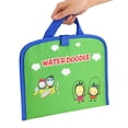 thumbnail image 4 of Water Doodle Play Mat for Kids, Water Painting Drawing Board & Magic Pen, Foldable In Easy Portable Travel Bag 14" X 11" (Green), 4 of 5
