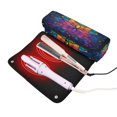 thumbnail image 4 of Hair Tools Storage with Heat Resistant Mat- Rainbow Printed Curling Iron Travel Bag/Flat Iron Case for Women, 4 of 8
