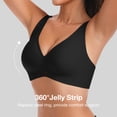 thumbnail image 4 of Daystry Womens No Underwire Bras Wireless Bra Supportive Seamless Bras Full Coverage Push Up Comfortable Everyday T-shirt Bras, 4 of 11