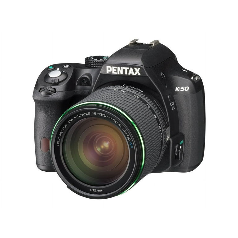 Pentax K-50 - Digital camera - SLR - 16.3 MP - APS-C - 1080p 