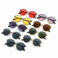 thumbnail image 3 of Retro Clip-On Sunglasses for Men and Women - Ellipse Design, Natural Pastoral Style - Ideal for Travel, Outdoor Sports, Driving, 3 of 6