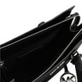 thumbnail image 4 of Michael Kors 35S3S6HS2L-001 Handbag For Women Sheila Satchel Medium, Black, 4 of 9
