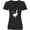 AB-Black, variant on Inktastic French Goose Says Honque Women's V-Neck T-Shirt