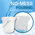 thumbnail image 6 of 3 Gallon Measuring Bucket, Can Be Used As A Water Bucket, Water Buckets For Cleaning, Or Mop Bucket, A Bucket With Handle, Durable 3 Gal Bucket, Accurate 3gallon bucket, 6 of 6