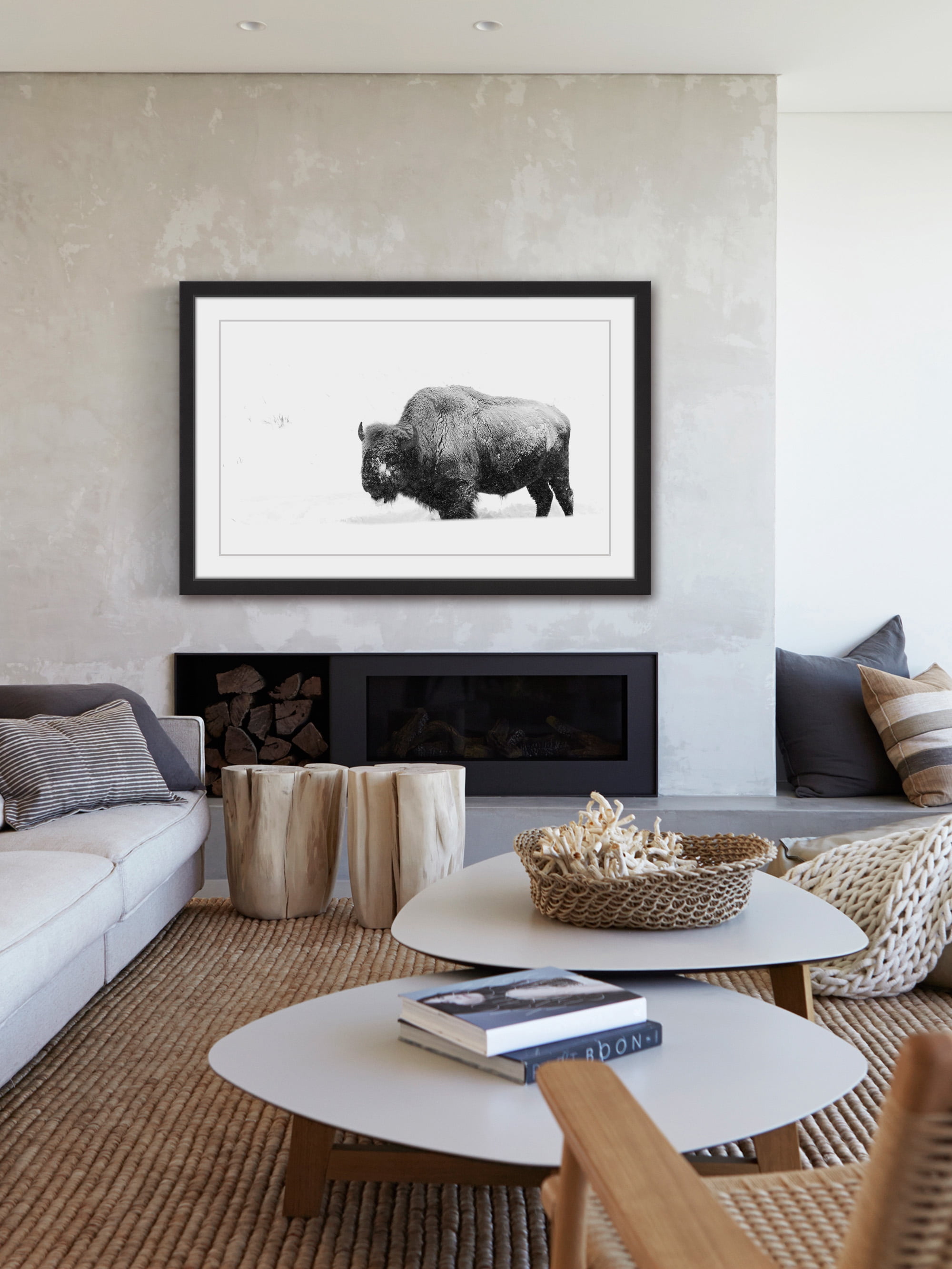 "Winter Coat" Framed Painting Print