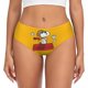 thumbnail image 1 of Braguitas personalizadas para mujer con diseño de paisaje de Van Gogh, Snoopy y Charlie Brown, ropa interior elástica para mujer, calzoncillos de Peanuts, 1 of 5