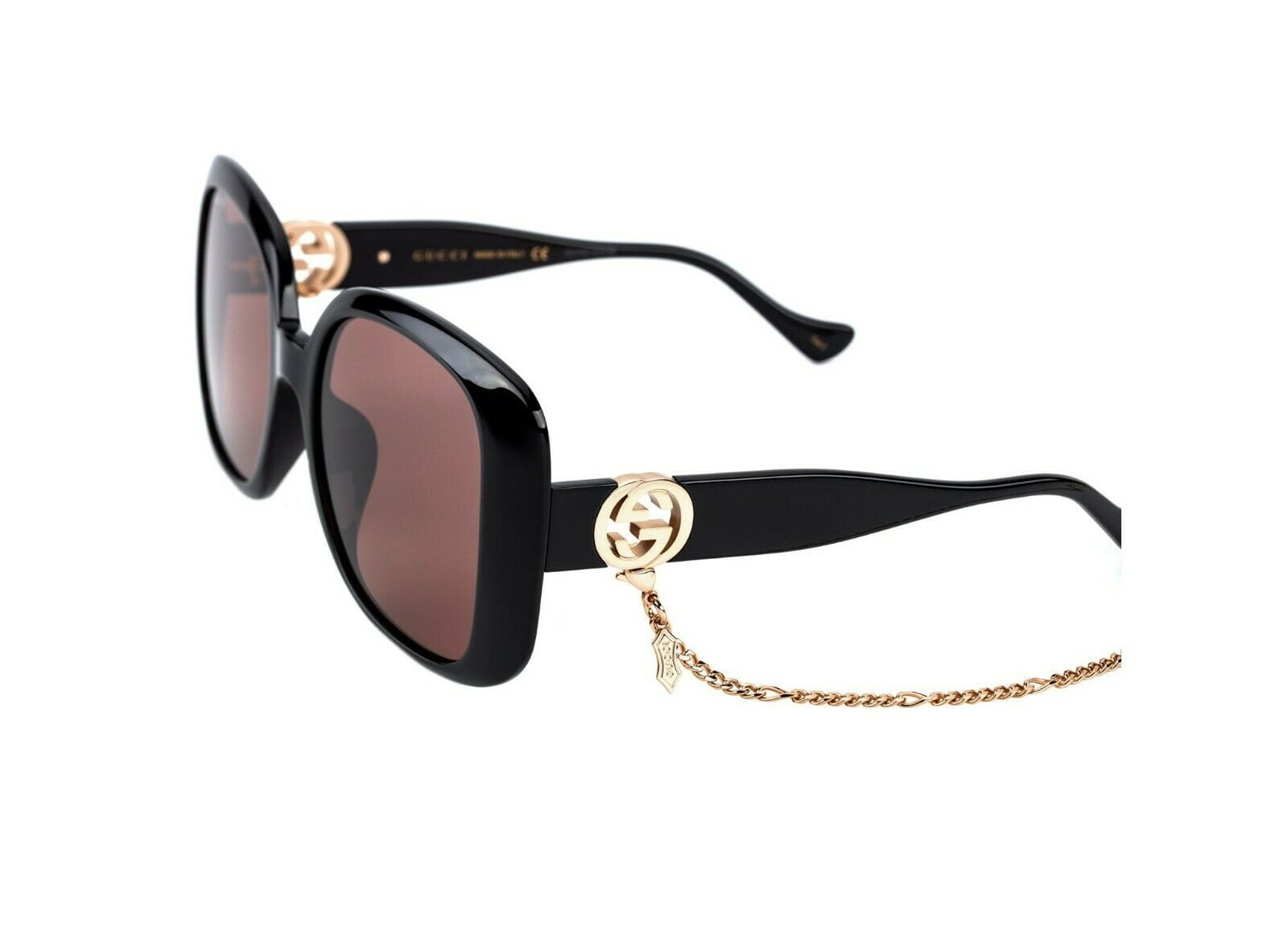 Gucci GG0601O 005 Cat Eye Eyeglasses 50mm - Havana / Gold GUCCI GG0601O 005 Cat Eye Havana Gold 50 mm Women main image 4