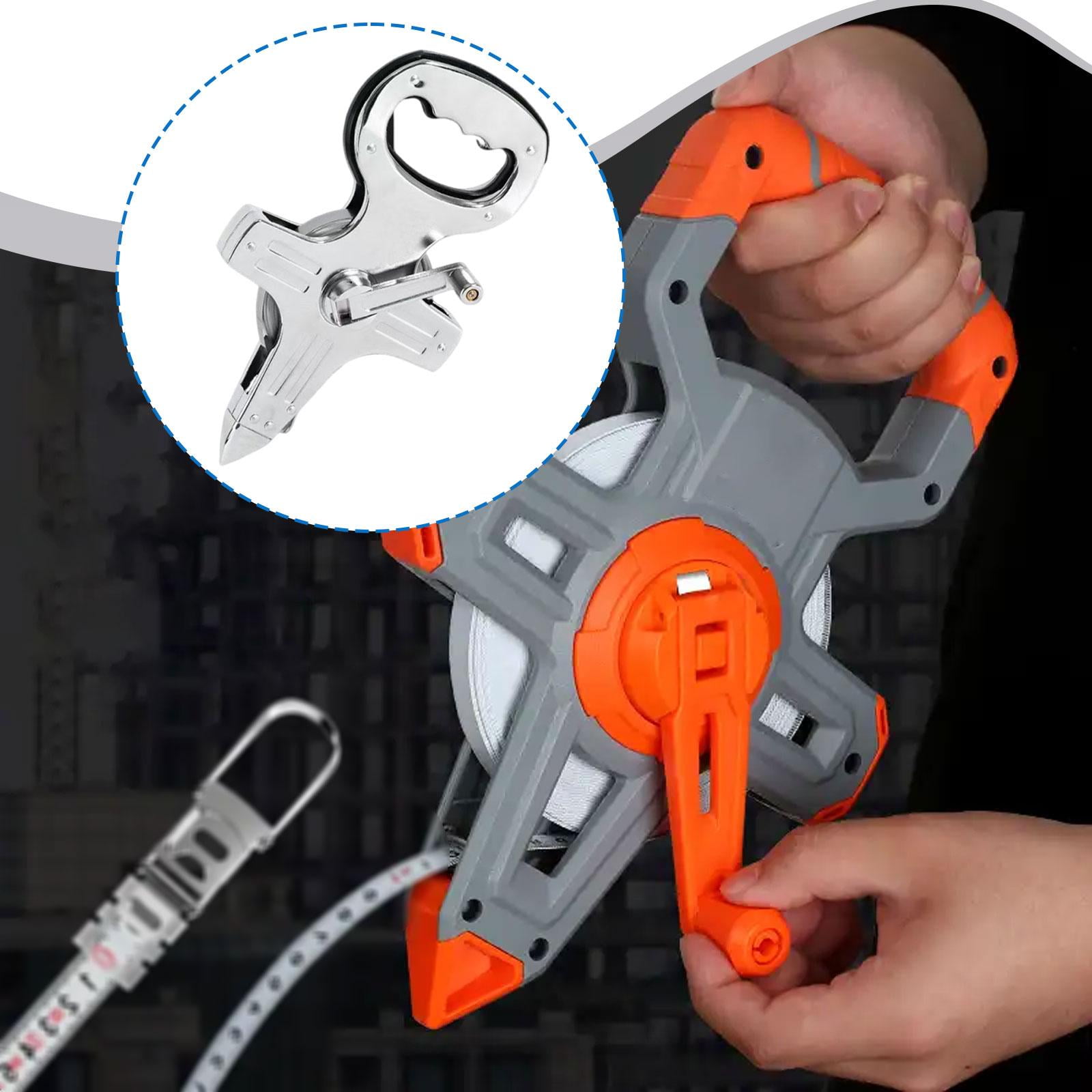 Measuring Tape Ruler Long Tape Measure for Engineer Pointed Precise Scale Stainless Steel for Construction Project