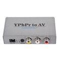 thumbnail image 1 of YPbPr To AV Converter, Video Capture YPbPr To CVBS Converter 1080P60 Support PAL and NTCS Excellent Heat Dissipation with L/R Sound for Monitor for DVD, 1 of 7
