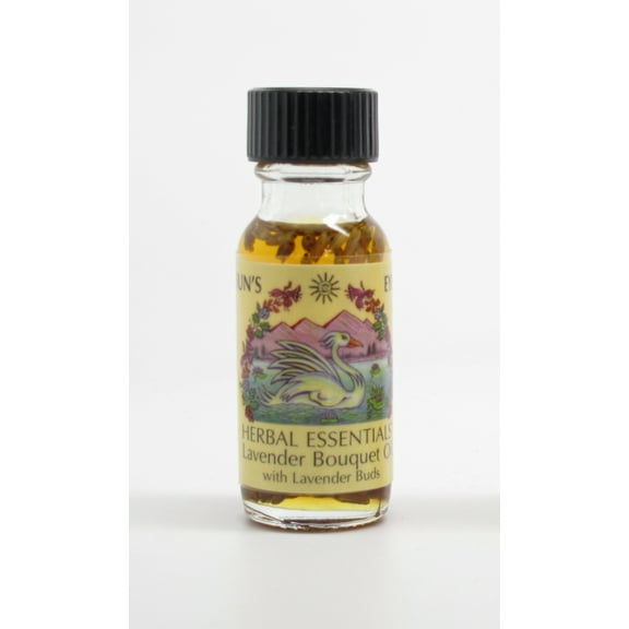 Suns Eye Lavender Bouquet Herbal Fragrance Oil - 1/2 Ounce Bottle